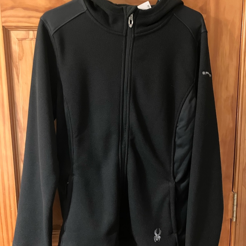 Women Spyder XL, full zip up with hood